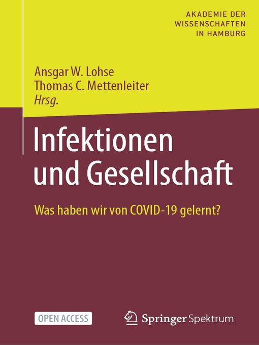 Title details for Infektionen und Gesellschaft by Ansgar W. Lohse - Available